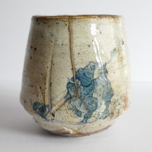 Tasse à thé et café "Buffle Kohiki" (Réparée Urushitsugi) - Shōgo IKEDA