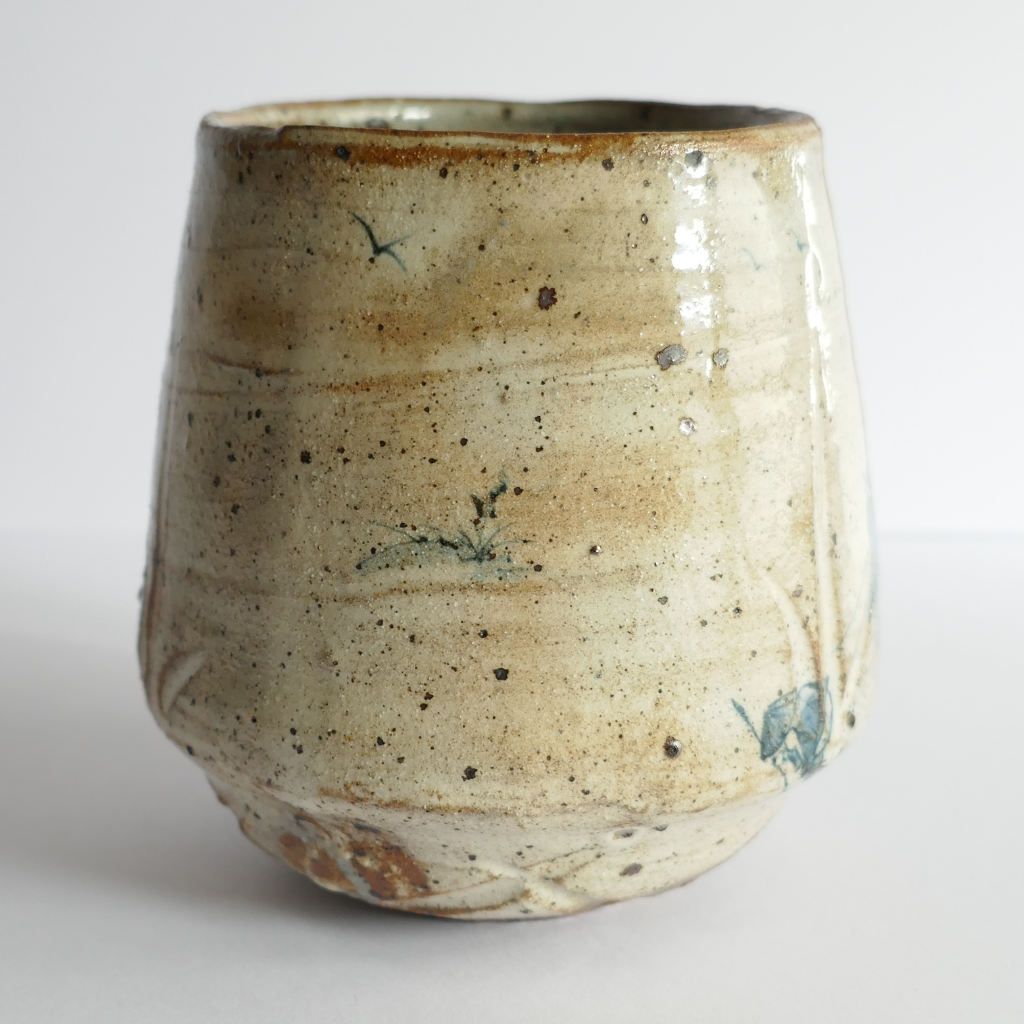 Tasse à thé et café "Buffle Kohiki" (Réparée Urushitsugi) - Shōgo IKEDA