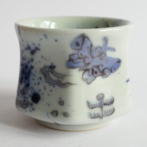 Tasse à Sake Papillon - Koji SETOGUCHI