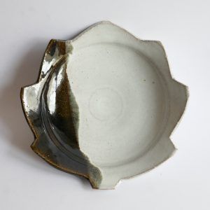 Grand plat Feuille - Jin WATARI