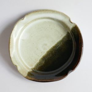 Petite assiette Agano-yaki - Jin WATARI