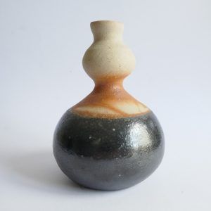 Bouteille à Sake Bizen-yaki - Toshiaki SHIBUTA