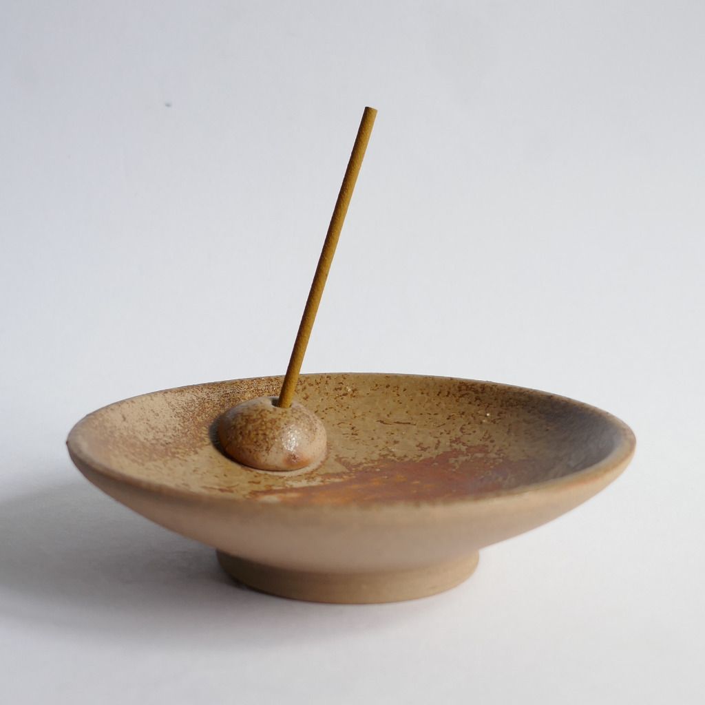 Porte-encens Hidasuki Bizen-yaki - Chikara SHIBAOKA