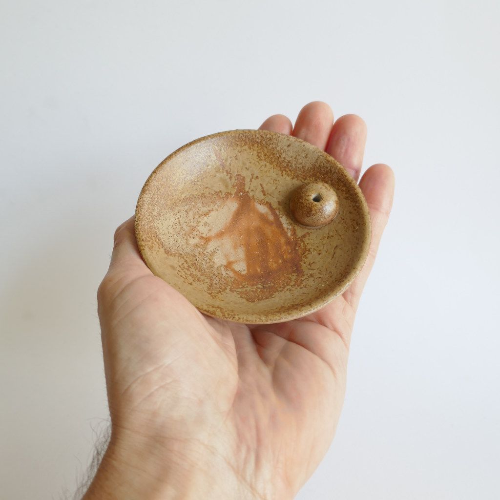 Porte-encens Hidasuki Bizen-yaki - Chikara SHIBAOKA