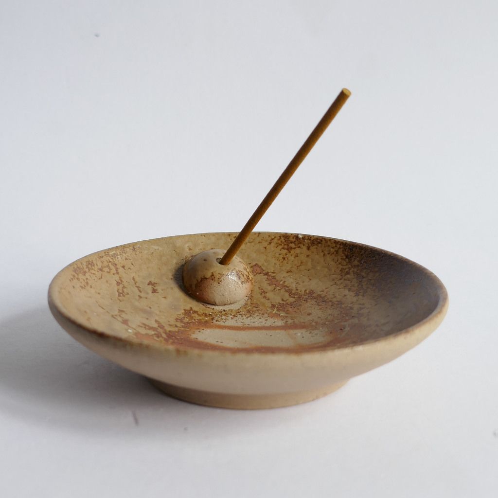 Porte-encens Hidasuki Bizen-yaki - Chikara SHIBAOKA