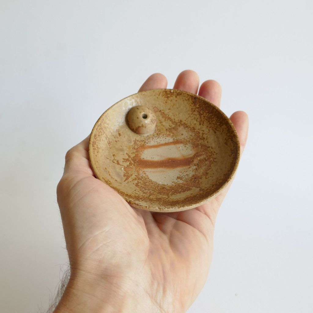 Porte-encens Hidasuki Bizen-yaki - Chikara SHIBAOKA