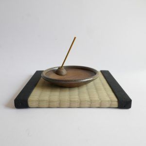 Porte-encens Botamochi Bizen-yaki - Chikara SHIBAOKA