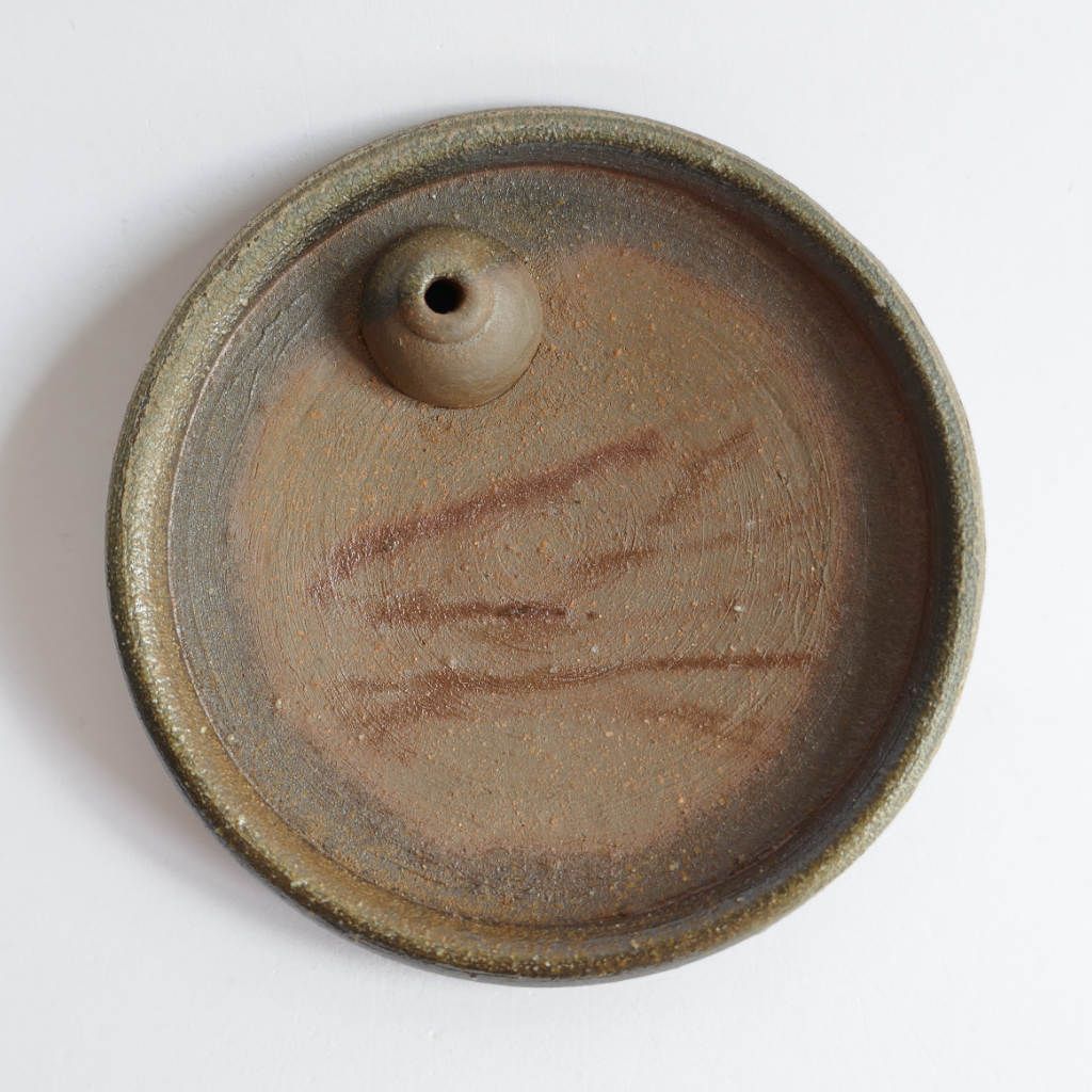 Porte-encens Botamochi Bizen-yaki - Chikara SHIBAOKA