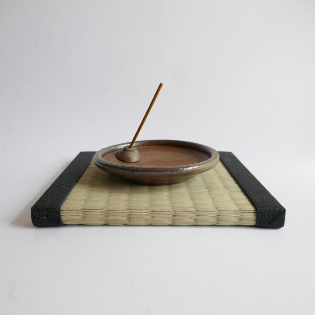 Porte-encens Botamochi Bizen-yaki - Chikara SHIBAOKA