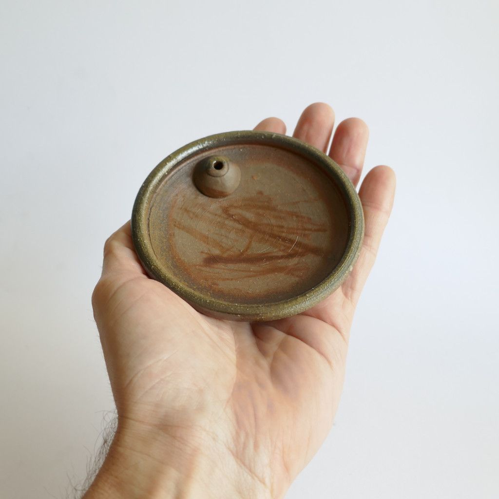 Porte-encens Botamochi Bizen-yaki - Chikara SHIBAOKA