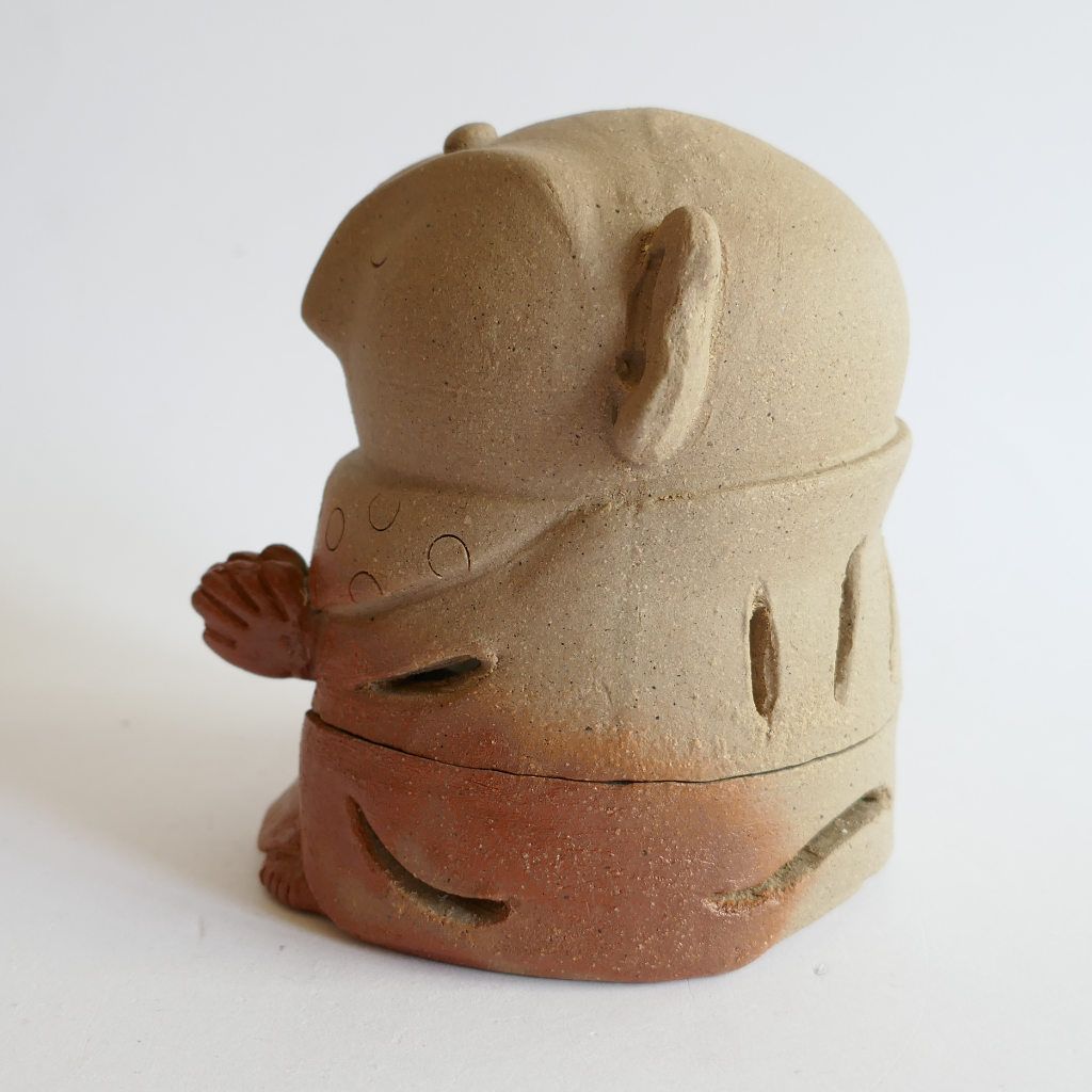 Jizō Porte-encens Bizen-yaki - Chikara SHIBAOKA