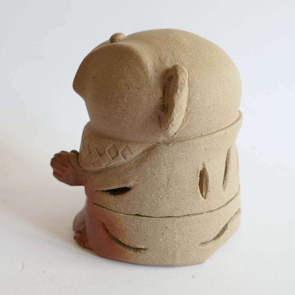 Jizō Porte-encens Bizen-yaki - Chikara SHIBAOKA