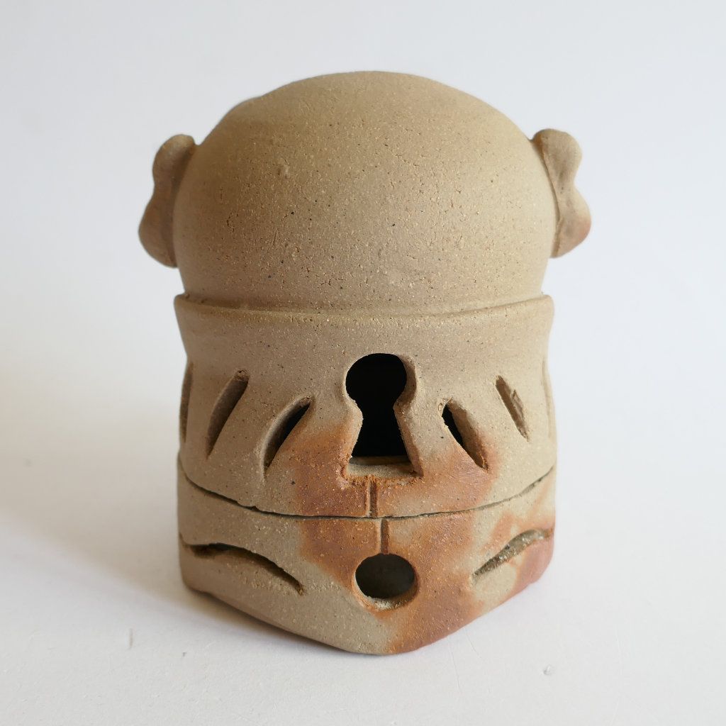 Jizō Porte-encens Bizen-yaki - Chikara SHIBAOKA