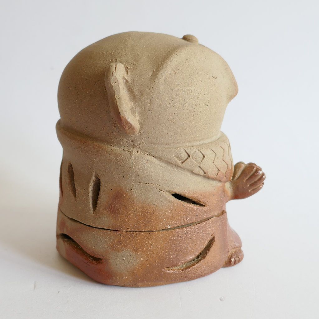 Jizō Porte-encens Bizen-yaki - Chikara SHIBAOKA