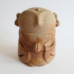 Jizō Porte-encens Bizen-yaki - Chikara SHIBAOKA