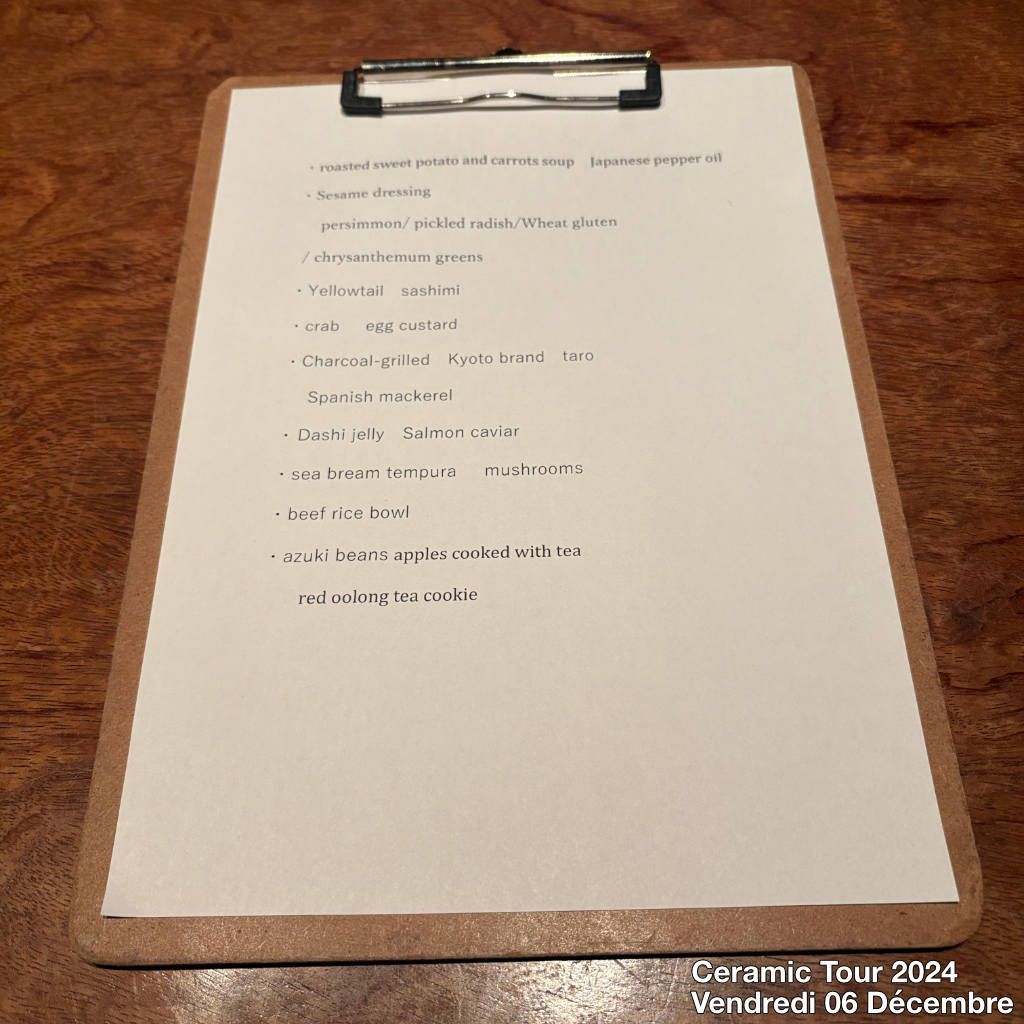 Ceramic Tour 2024 - 06/12/24