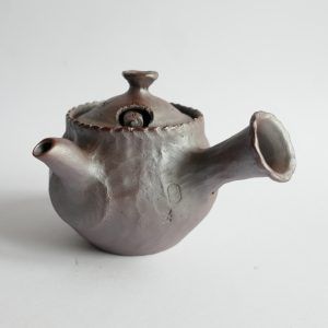 Théière Banko-yaki "Hannya Sutra" - Hōzan SASAOKA