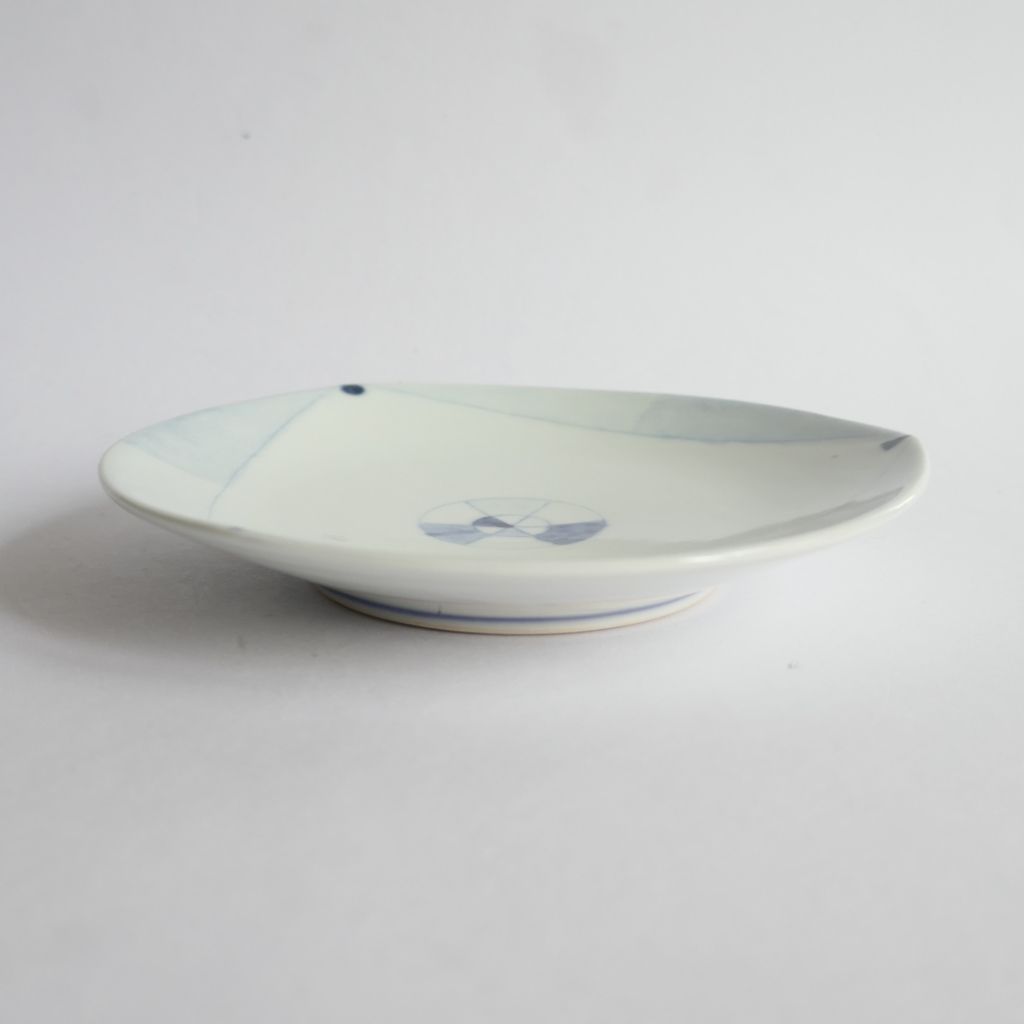 Petite assiette Porcelaine Kyo-yaki - Ryozo SHIBATA