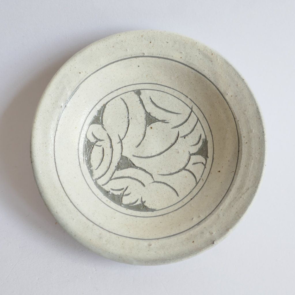 Mini assiette Kakiotoshi Bizen-yaki - Studio Yu