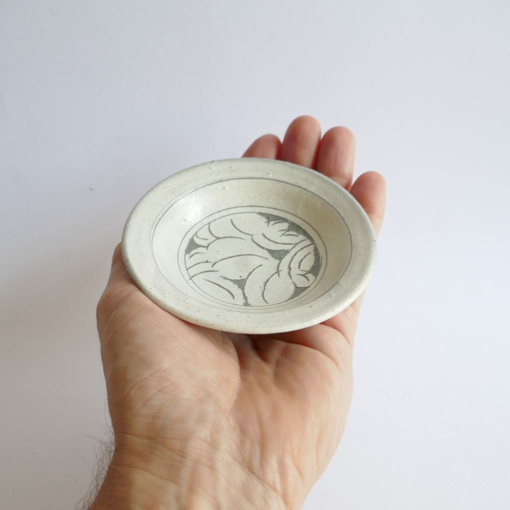 Mini assiette Kakiotoshi Bizen-yaki - Studio Yu