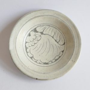 Mini assiette Kakiotoshi Bizen-yaki - Studio Yu
