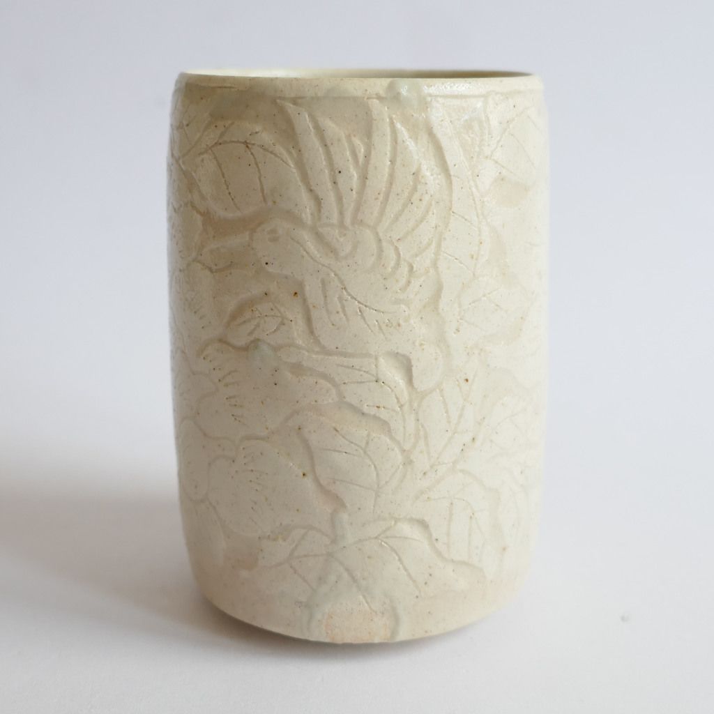 Tasse à thé et café Kakiotoshi Bizen-yaki - Studio Yu