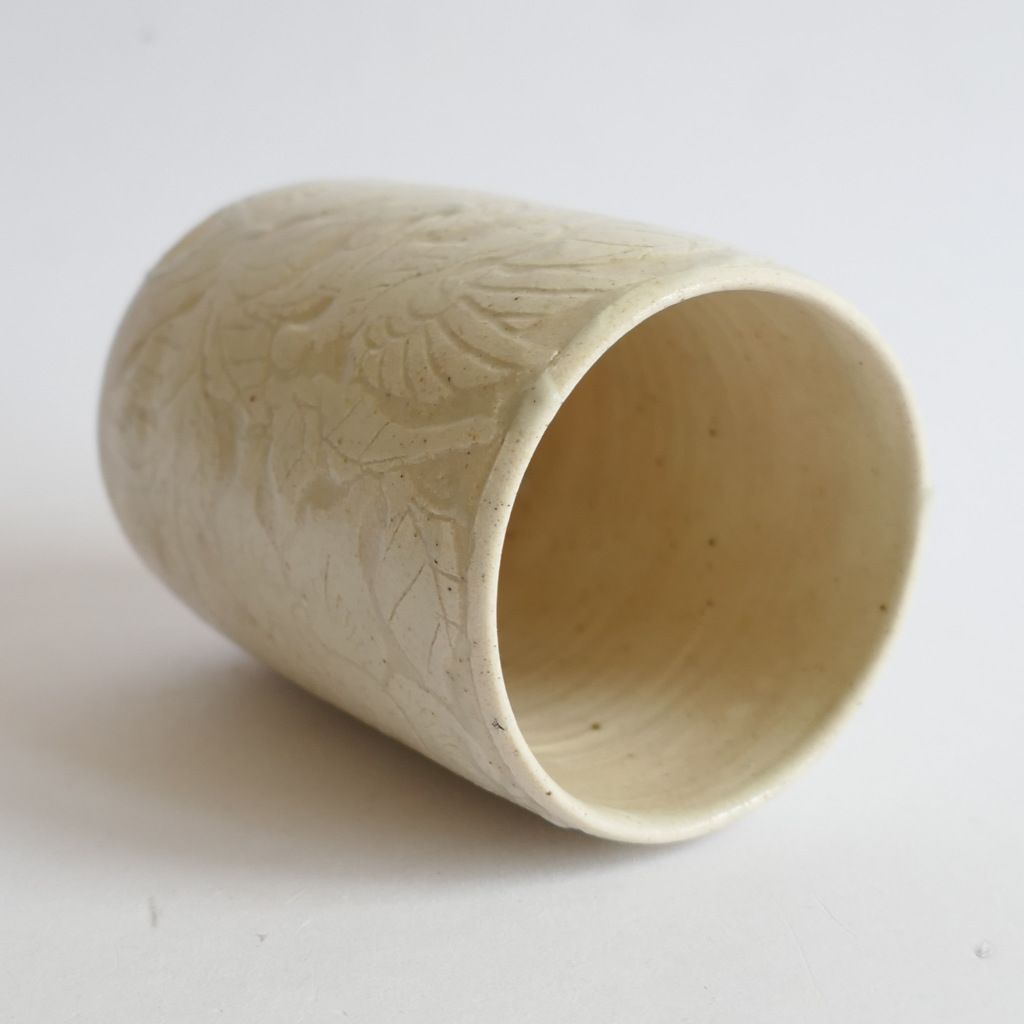 Tasse à thé et café Kakiotoshi Bizen-yaki - Studio Yu