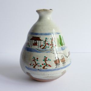 Bouteille à Sake Akahada-yaki - Hiroki ONISHI