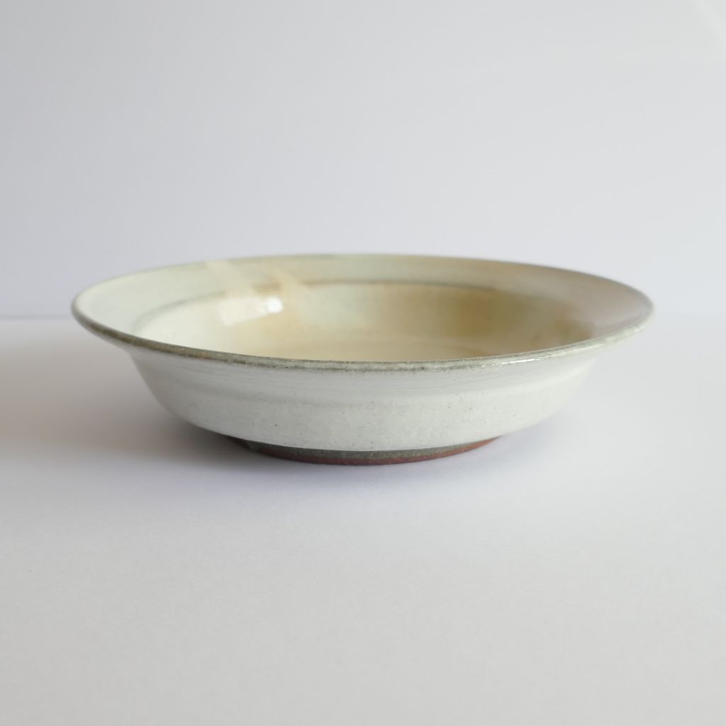 Assiette creuse blanche - Kōgaku YOSHINO