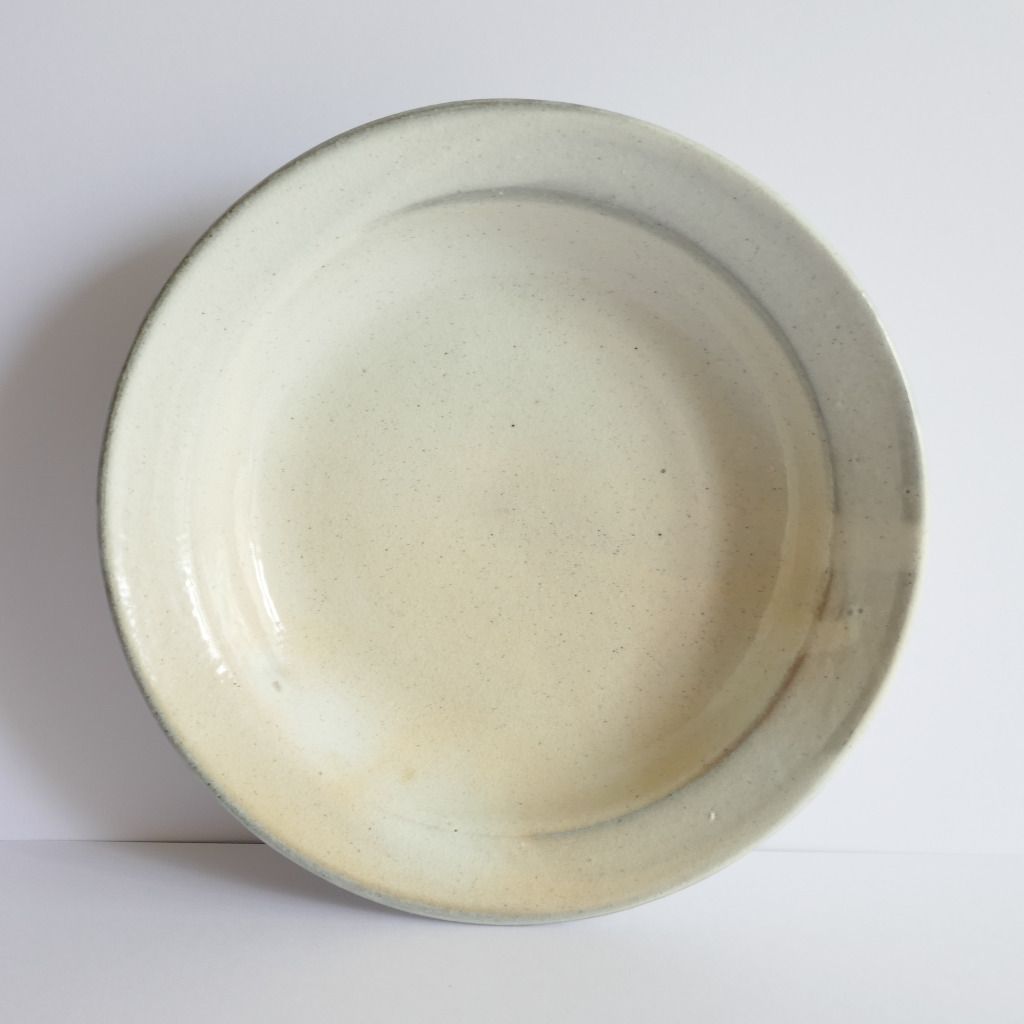 Assiette creuse blanche - Kōgaku YOSHINO