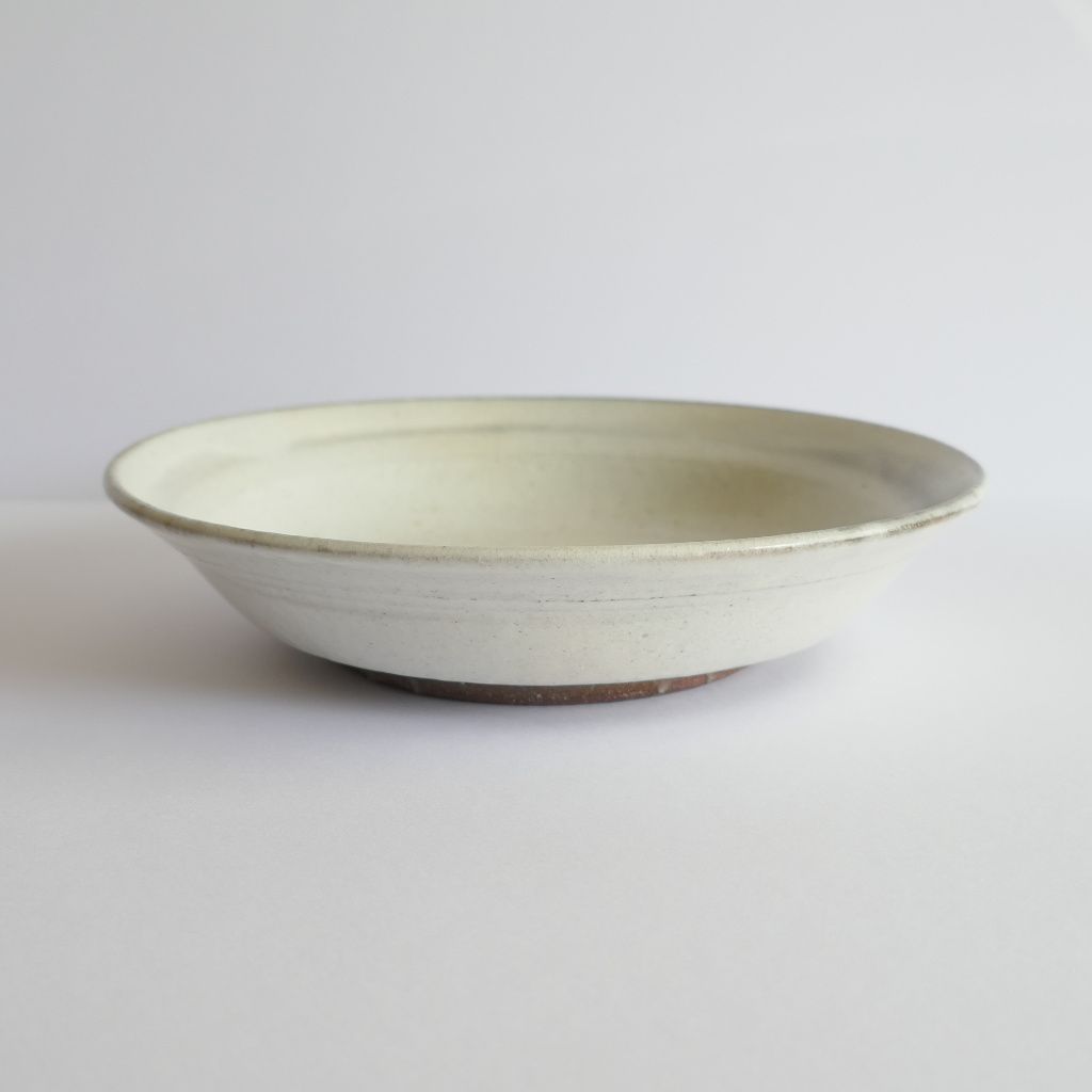 Assiette creuse blanche - Kōgaku YOSHINO