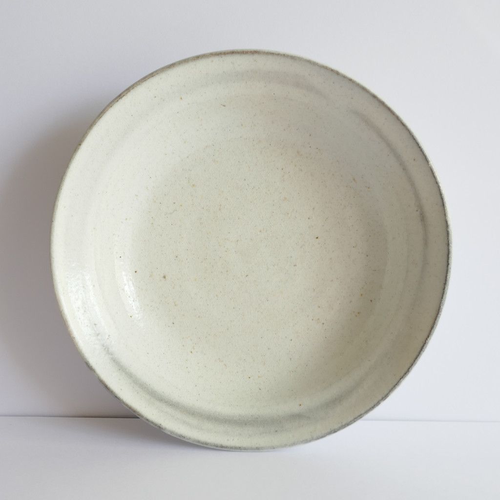Assiette creuse blanche - Kōgaku YOSHINO