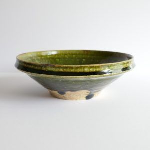 Bol plat Yamato Oribe-yaki - Takuya KANAMOTO