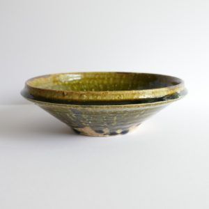 Bol plat Yamato Oribe-yaki - Takuya KANAMOTO