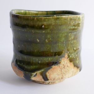 Tasse à thé et café Yamato Oribe-yaki - Takuya KANAMOTO
