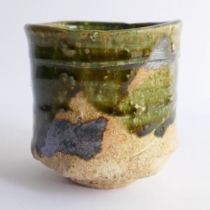 Tasse à thé et café Yamato Oribe-yaki - Takuya KANAMOTO