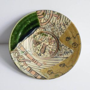Assiette Oribe-yaki 15,2cm - Aaron SCYTHE