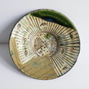 Assiette Oribe-yaki 15,2cm - Aaron SCYTHE