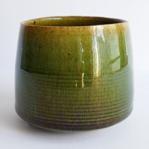 Tasse à thé et café Strié Oribe-yaki - Anatol STELZHAMMER