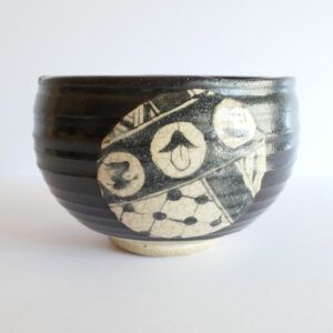 Bol Kuro Oribe-yaki - Chiho ITO