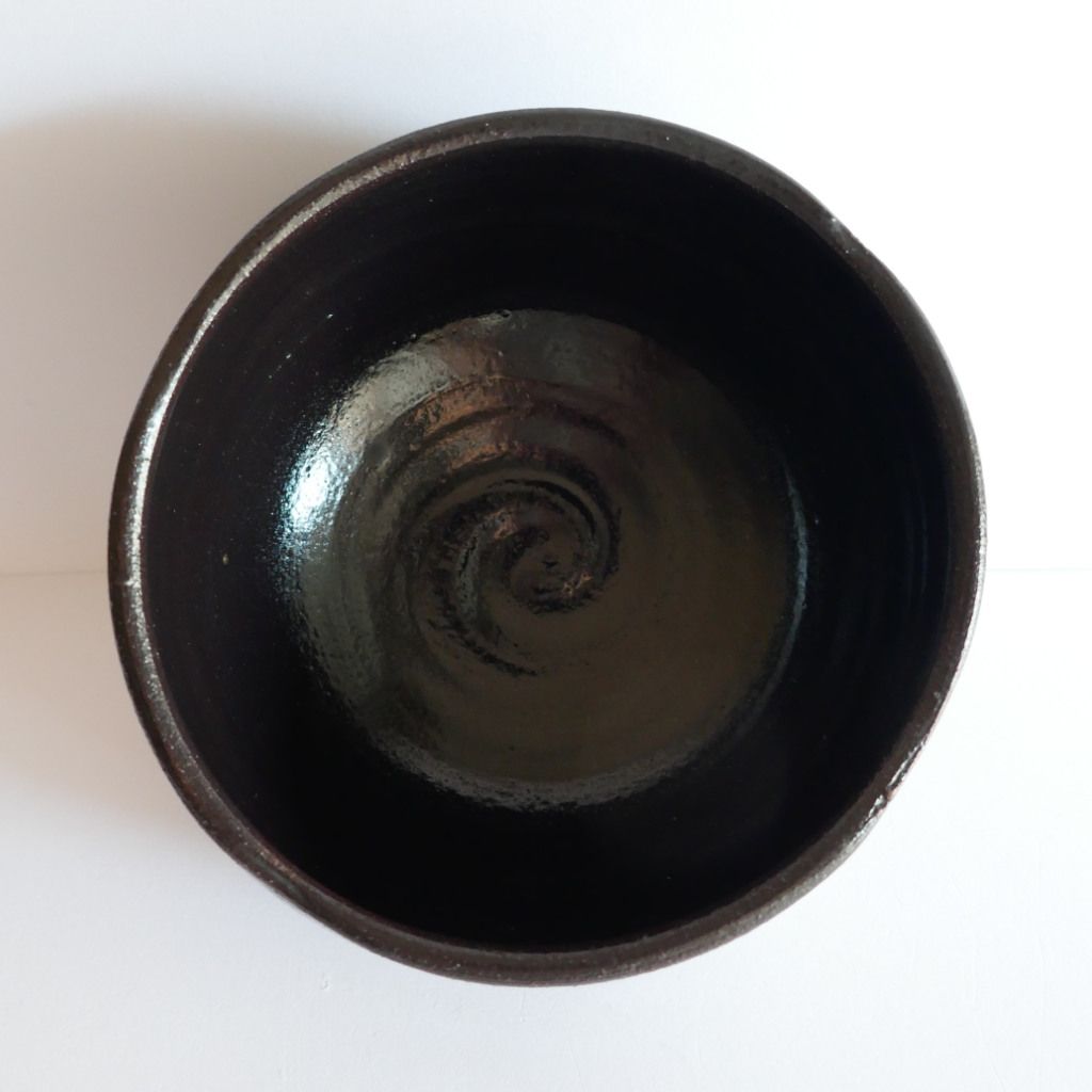Bol Kuro Oribe-yaki - Chiho ITO