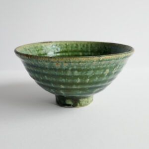 Bol à riz Oribe-yaki - Manabu YOSHIDA