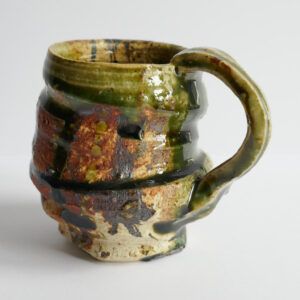 Mug Oribe-yaki - Tetsuya KOWARI